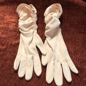Vintage Formal Elegant Pastel Cotton gloves